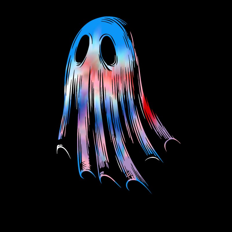 realistic creepy ghost