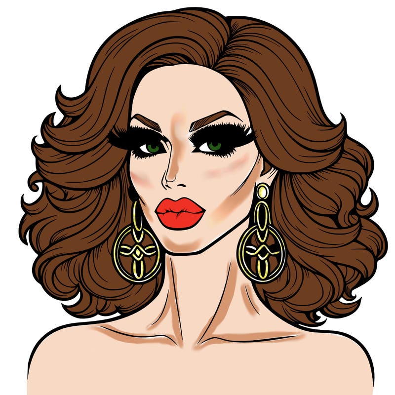 realistic drag queen