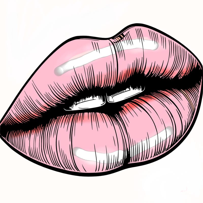 realistic lips