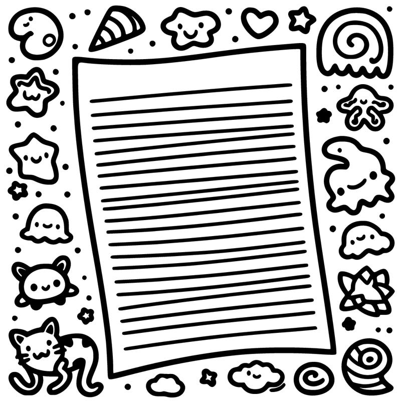 blank piece of paper