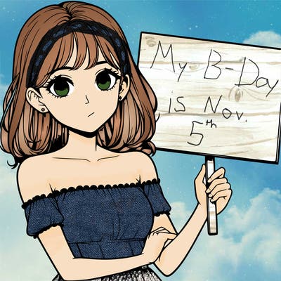 realistic pretty girl holding blank sign