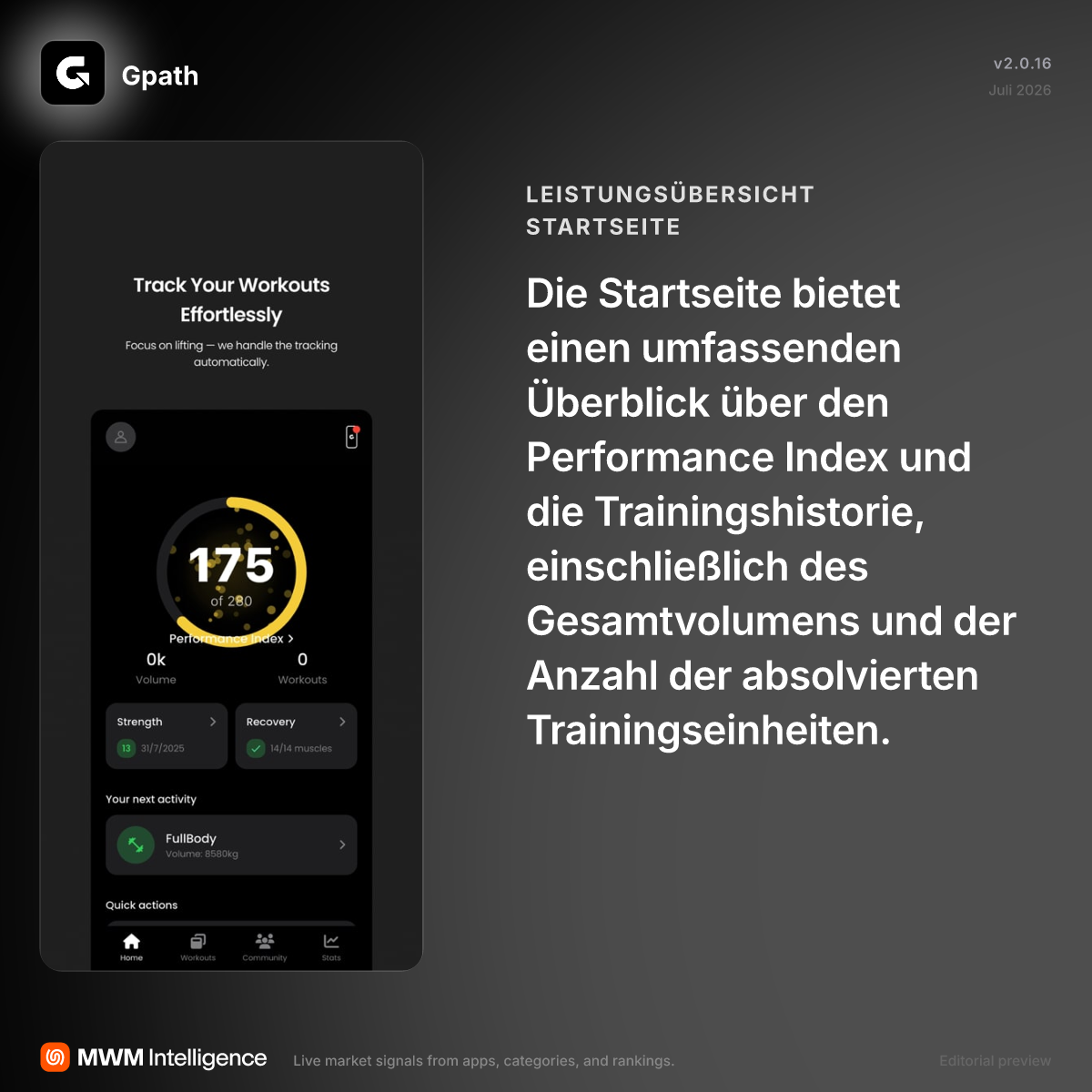 Gpath - Sport-App | MWM