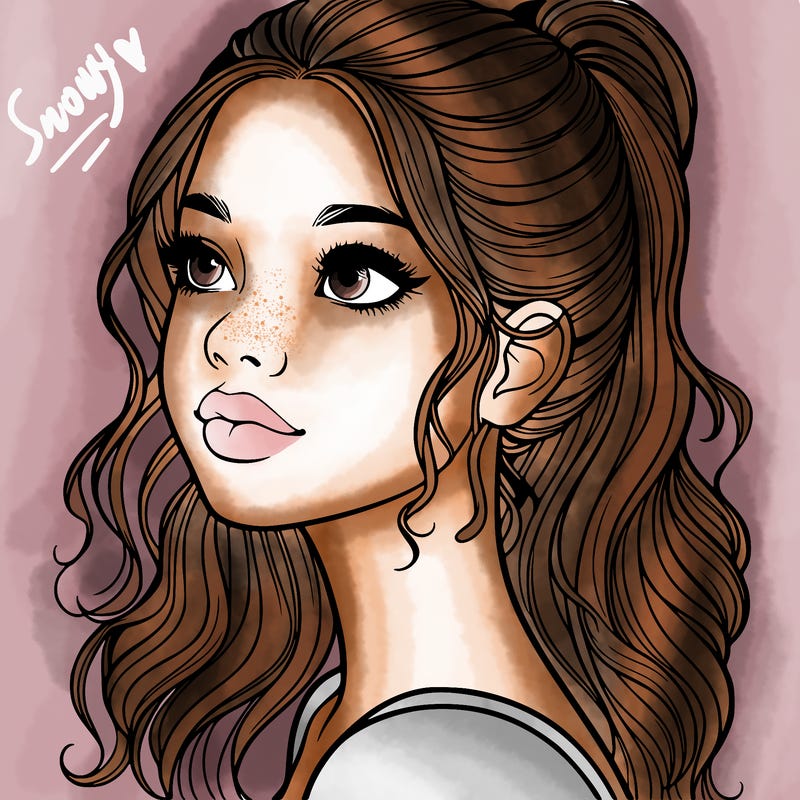 beautiful realistic girl