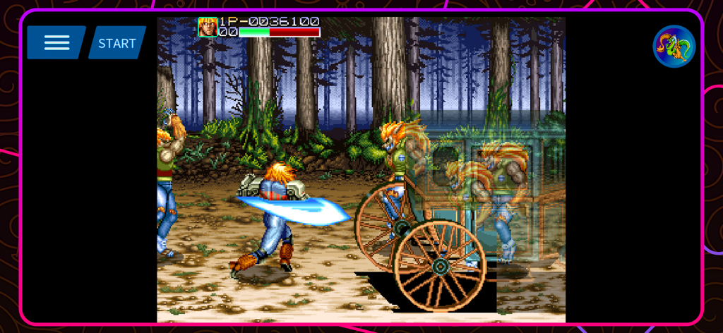 Antstream: Play Retro Games - Action gameplay of a classic retro side scroller on the Antstream app