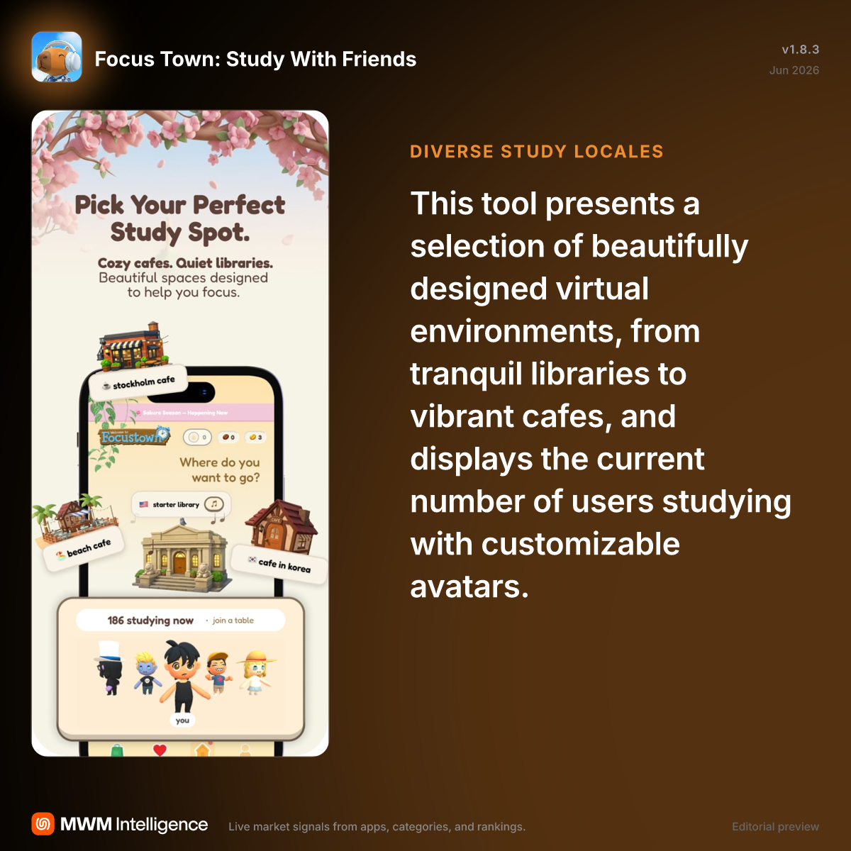 Focus Town: Study With Friends - Productivity App | MWM