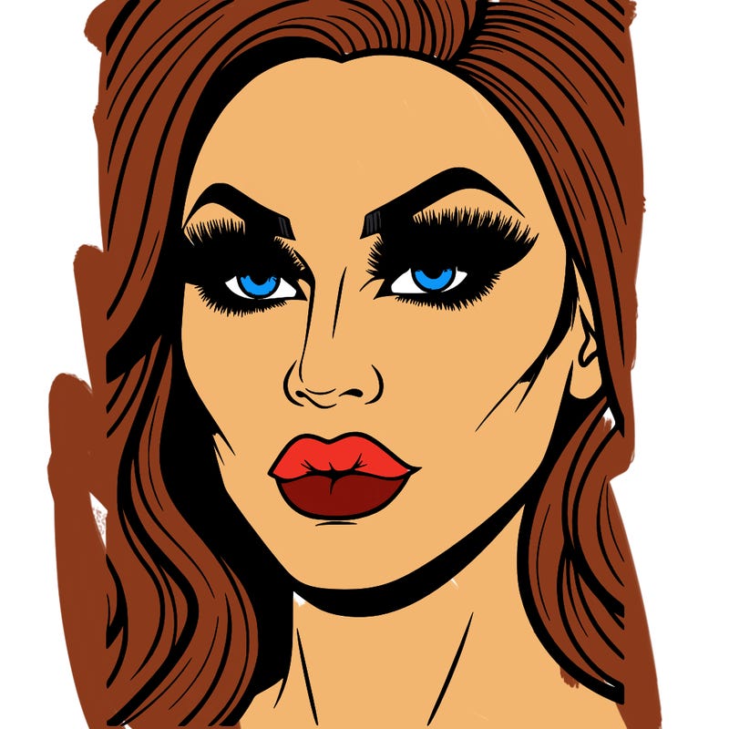 realistic drag queen