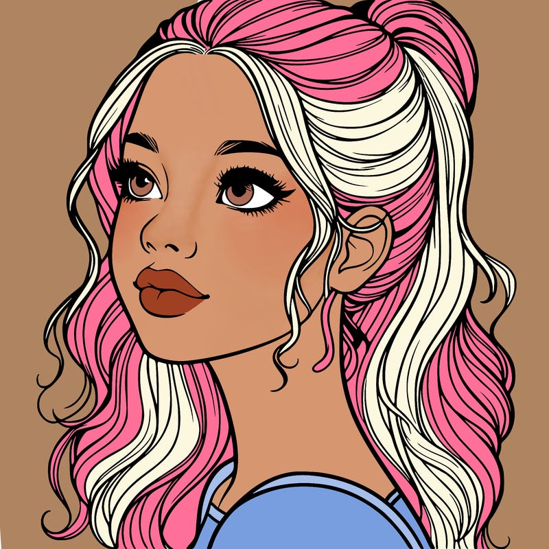 beautiful realistic girl