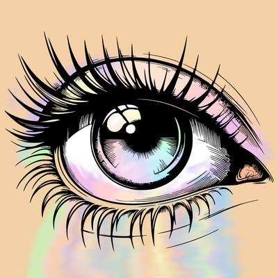 realistic eye
