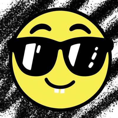 emoji with sunglasses