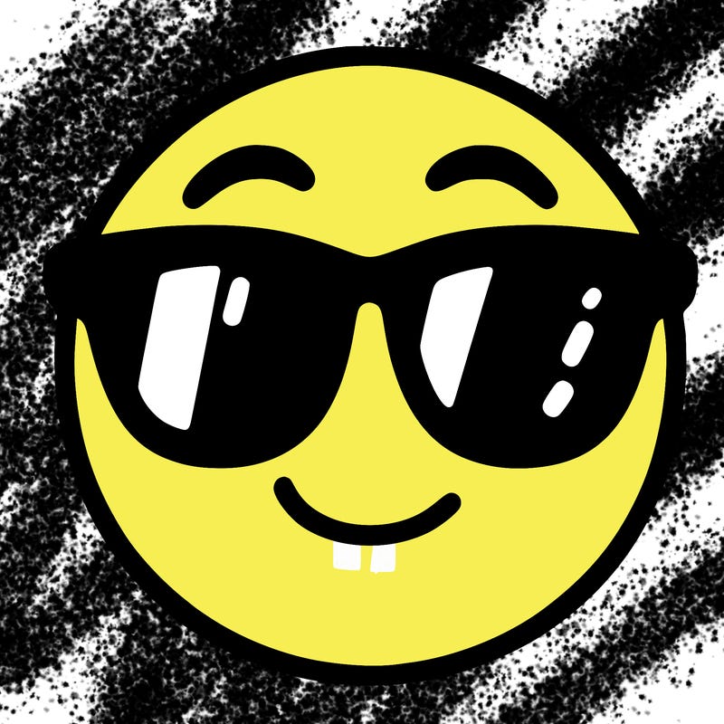emoji with sunglasses