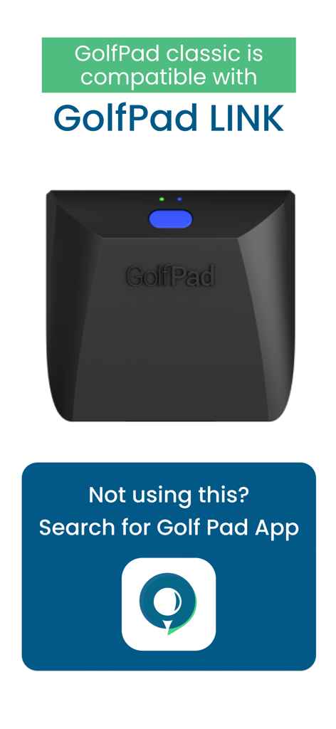 Golf Pad ClassicとGolfPad LINKトラッキングデバイスとの互換性