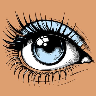 realistic eye