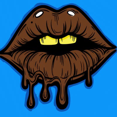 lips that look realistic and drip