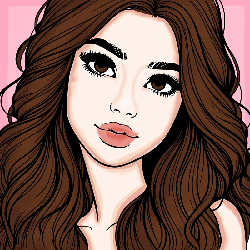 beautiful realistic girl