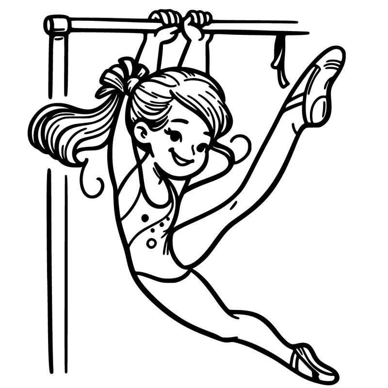 gymnastics girl