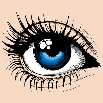 realistic eye