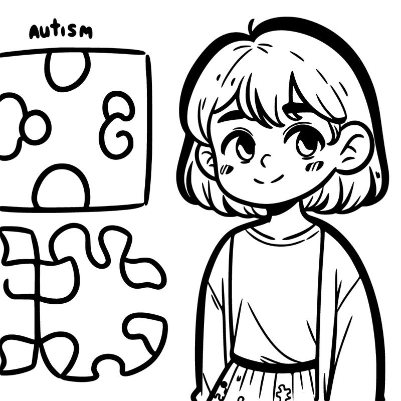 autism awareness girl teen