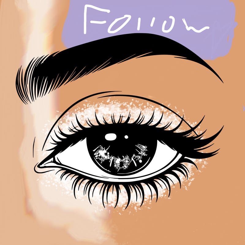 eye closed realistic