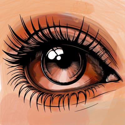 realistic eye