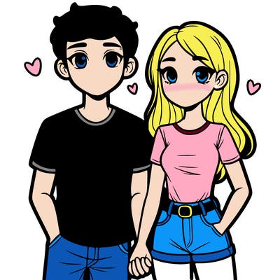 boyfriend and girlfriend