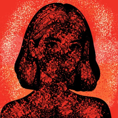 realistic portrait of woman