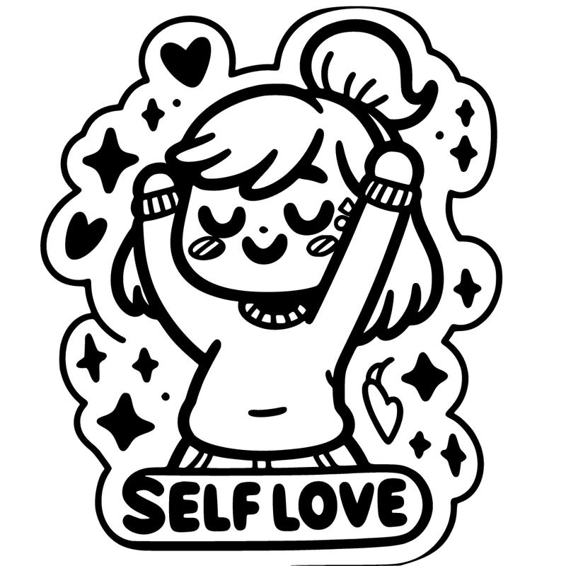 self-love sticker