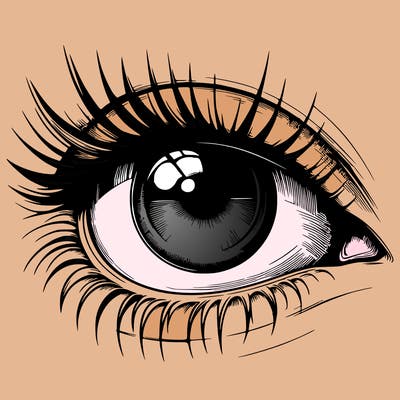 realistic eye