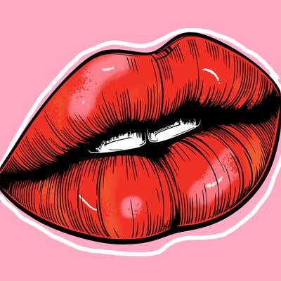 realistic lips