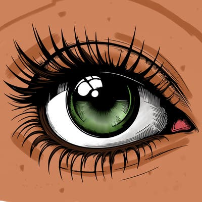 realistic eye