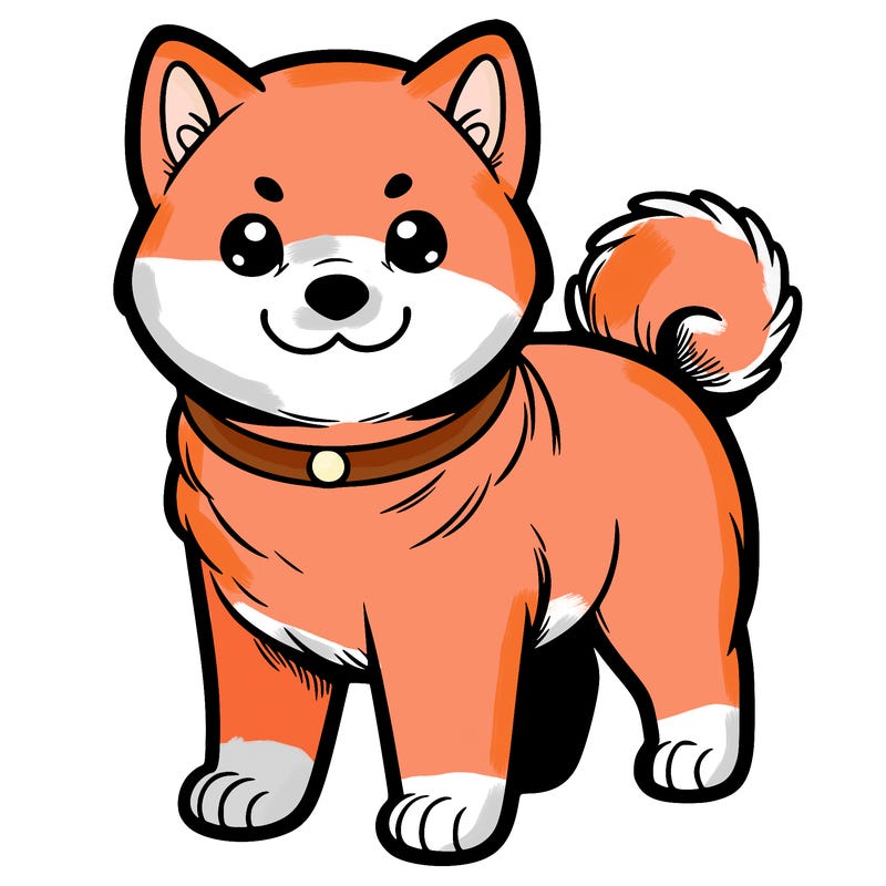 cute shiba inu
