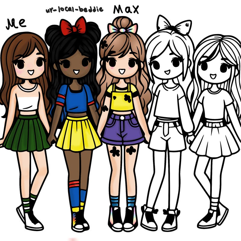 a girls friend group