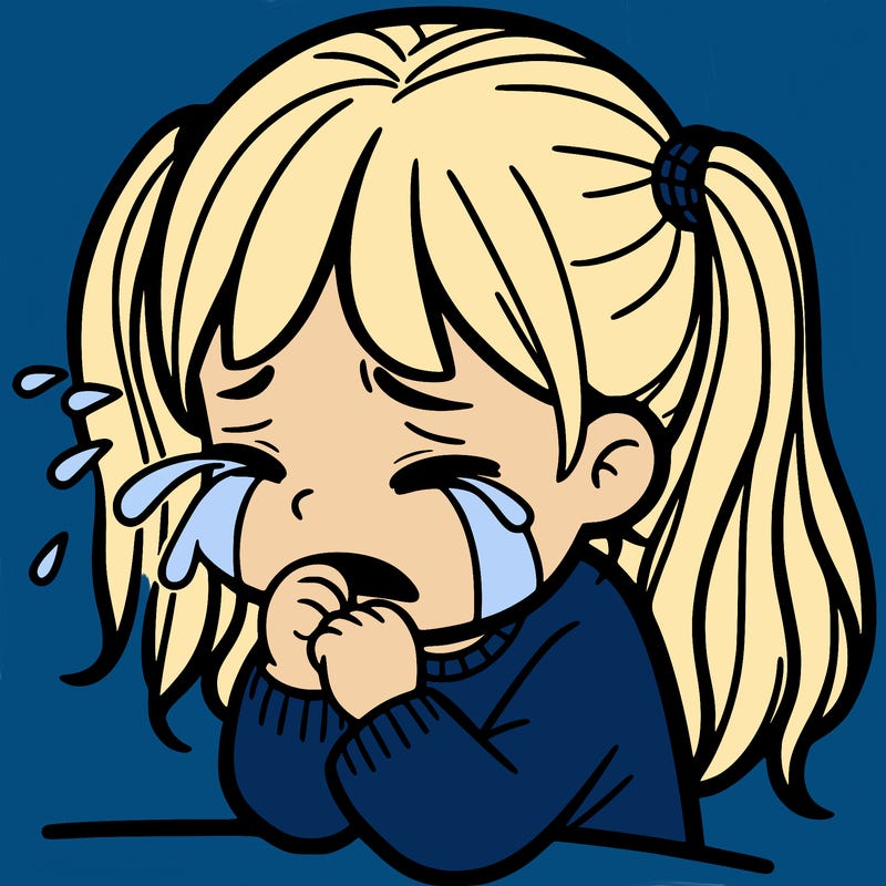 girl crying