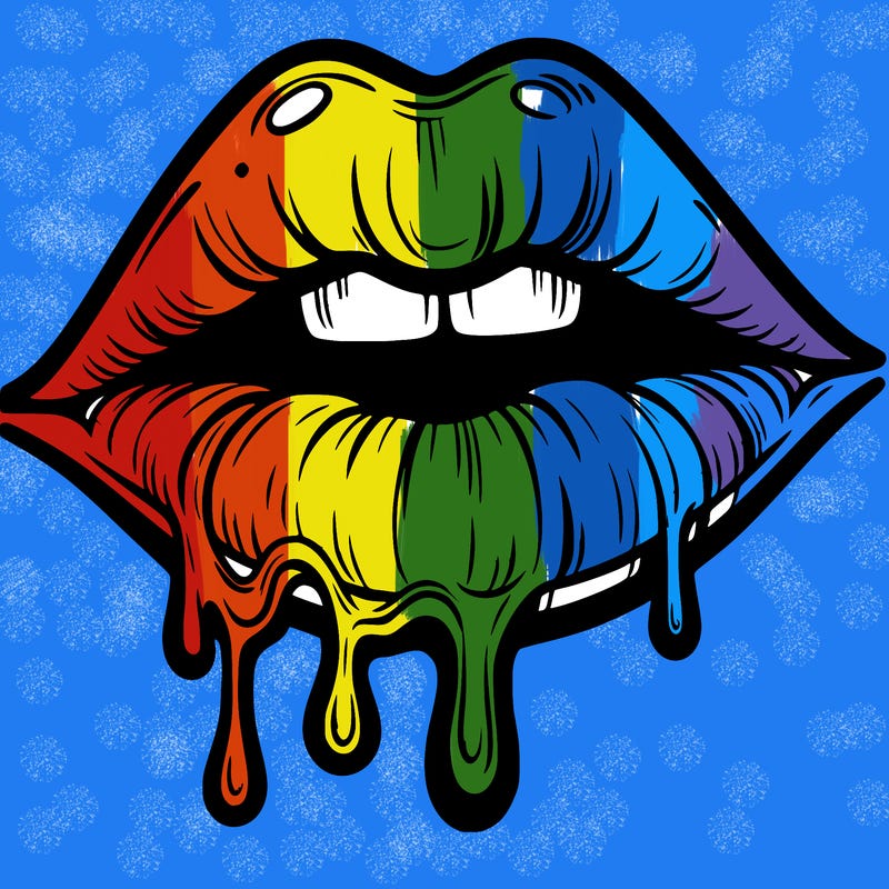 lips that look realistic and drip