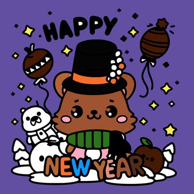 message : happy new year