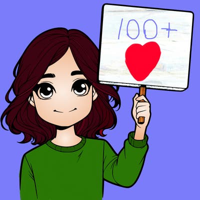 realistic girl holding up a sign