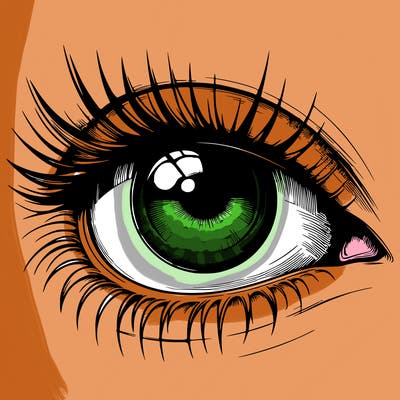 realistic eye