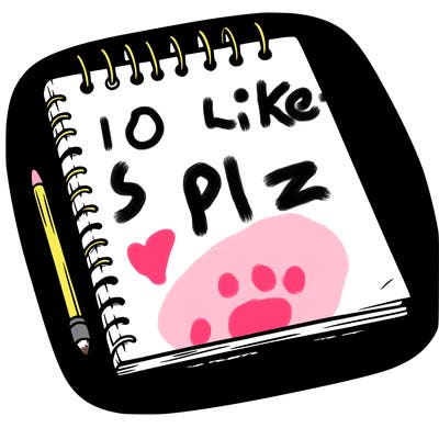 a blank sketch pad
