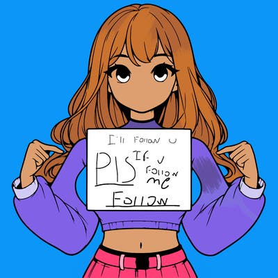 girl holding a blank sign in a long sleeve crop top