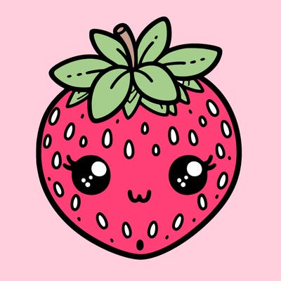 cute strawberry