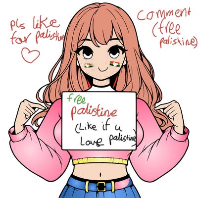 girl holding a blank sign in a long sleeve crop top