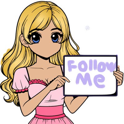 realistic pretty girl holding blank sign