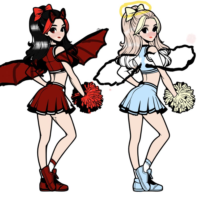 realistic cheerleader