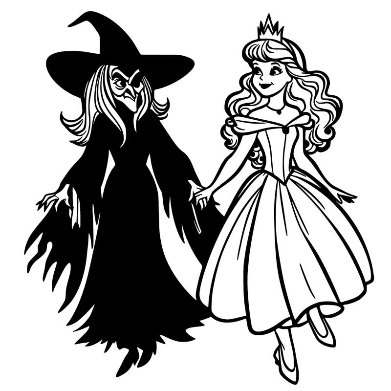 the wicked witch and galinda