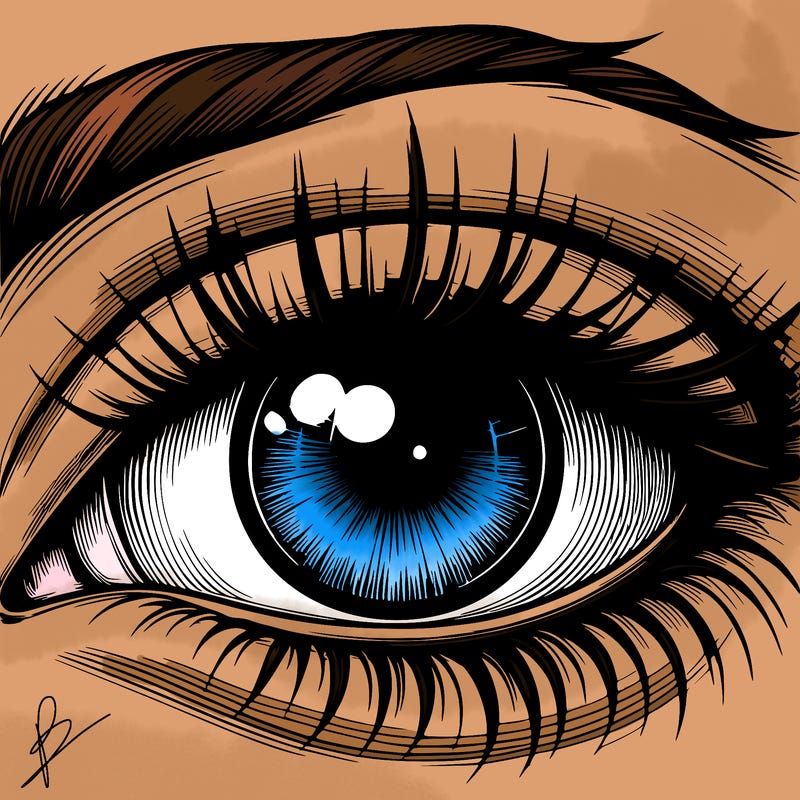 realistic eye