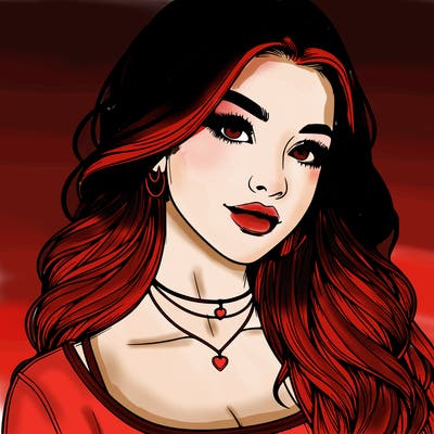 detailed realistic girl