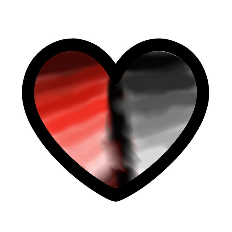 simple heart silhouette