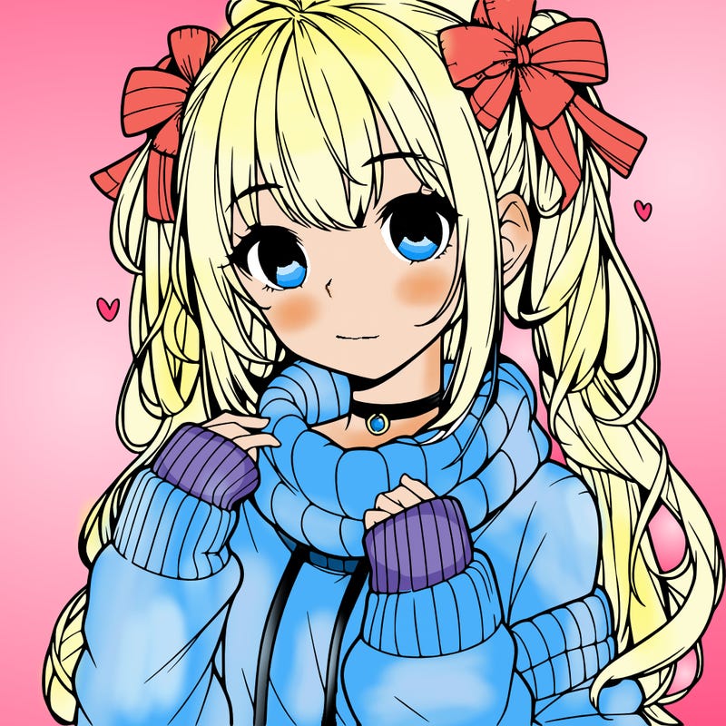 cute anime realistic girl