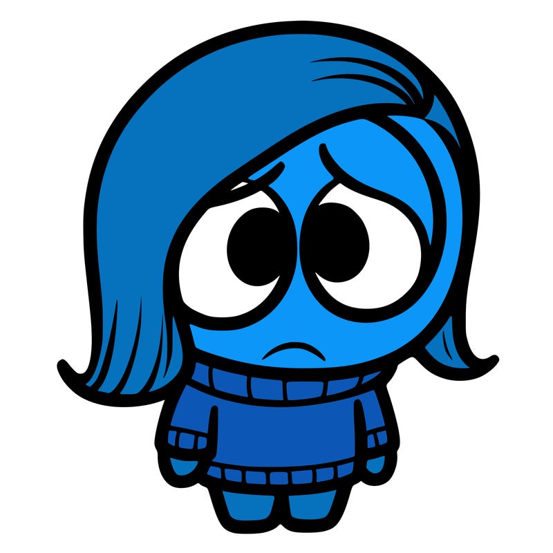 sadness from inside outa