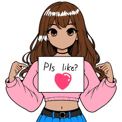 girl holding a blank sign in a long sleeve crop top