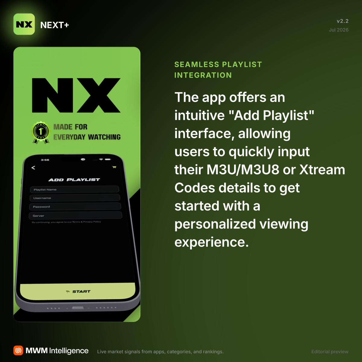 NEXT+ - Utilities App | MWM